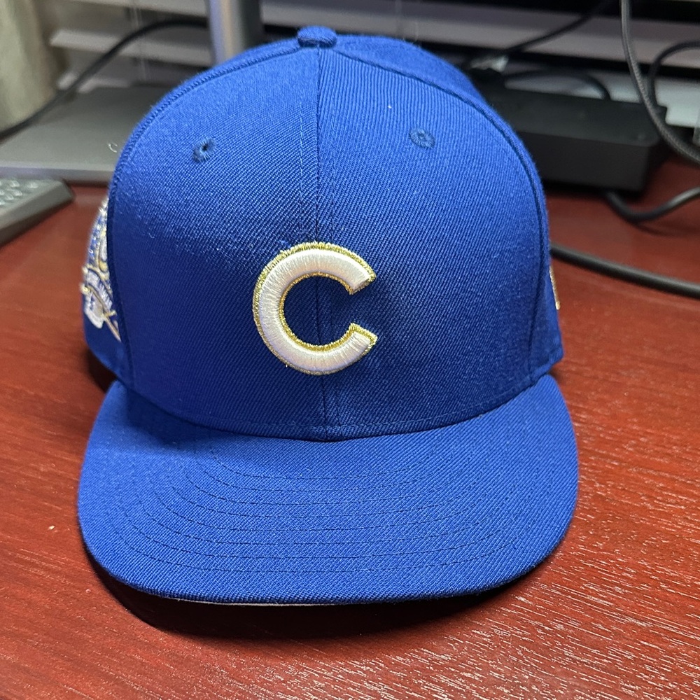 Cubs Royal Blue Hat/ Gold Accents with White C Logo